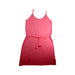 A Pink Sleeveless Dresses from Excuse My French in size 10Y for girl. (Front View)