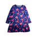 A Blue Long Sleeve Dresses from Tea in size 8Y for girl. (Front View)