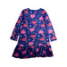 A Blue Long Sleeve Dresses from Tea in size 8Y for girl. (Back View)