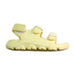 A Yellow Sandals from Petit Main in size 4T for neutral. (Front View)
