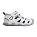A White Sandals from Dr. Kong in size 18-24M for boy. (Front View)