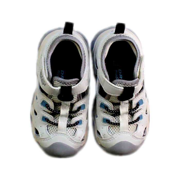 A White Sandals from Dr. Kong in size 18-24M for boy. (Back View)