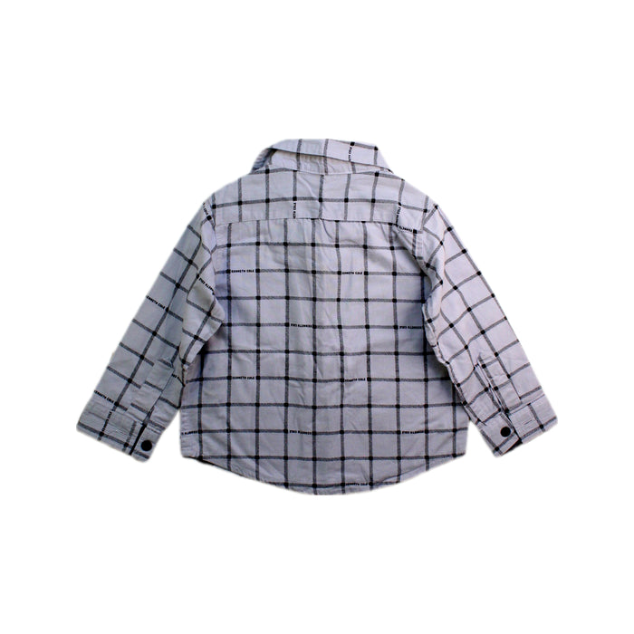 A White Long Sleeve Shirts from Kenneth Cole in size 18-24M for boy. (Back View)