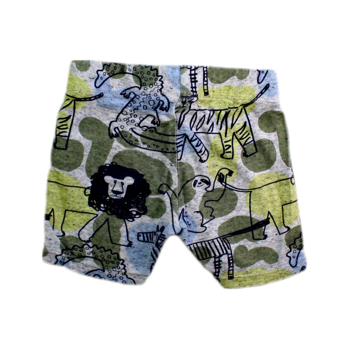 A Multicolour Shorts from Seed in size 2T for boy. (Back View)
