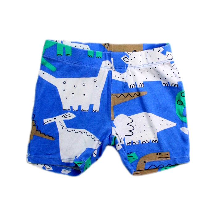 A Blue Shorts from Seed in size 2T for boy. (Front View)