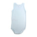 A White Sleeveless Bodysuits from Petit Bateau in size 18-24M for boy. (Back View)