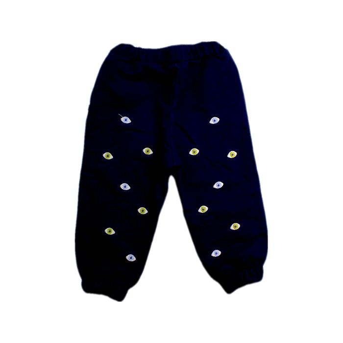 A Black Sweatpants from Oeuf in size 18-24M for boy. (Back View)