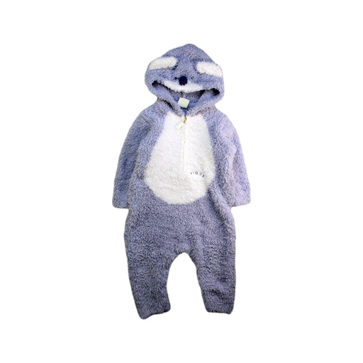 A Purple Long Sleeve Rompers from Gelato Pique in size 12-18M for neutral. (Front View)