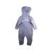 A Purple Long Sleeve Rompers from Gelato Pique in size 12-18M for neutral. (Back View)