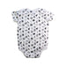 A White Short Sleeve Bodysuits from Champion in size 12-18M for boy. (Back View)