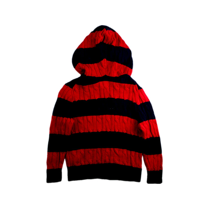 A Red Hooded Sweatshirts from Polo Ralph Lauren in size 3T for boy. (Back View)