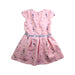 A Pink Short Sleeve Dresses from Guess in size 2T for girl. (Back View)