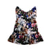 A Multicolour Sleeveless Dresses from Molo in size 12-18M for girl. (Back View)