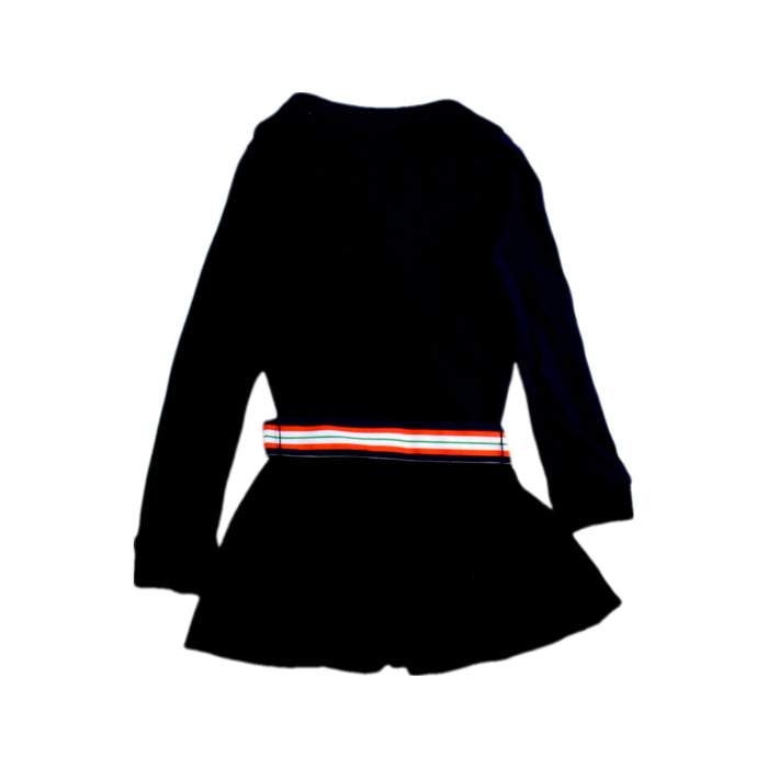 A Navy Long Sleeve Dresses from Polo Ralph Lauren in size 4T for girl. (Back View)