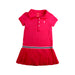 A Pink Short Sleeve Dresses from Polo Ralph Lauren in size 3T for girl. (Front View)