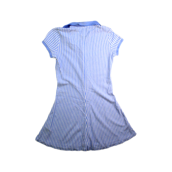 A Blue Short Sleeve Dresses from Polo Ralph Lauren in size 5T for girl. (Back View)