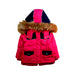 A Pink Puffer/Quilted Coats & Outerwear from Ferrari in size 12-18M for girl. (Front View)