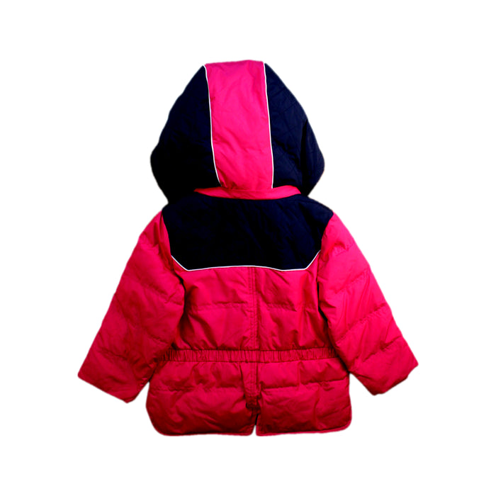 A Pink Puffer/Quilted Coats & Outerwear from Ferrari in size 2T for girl. (Back View)
