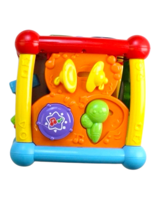 A Red Musical Toys & Rattles from Vtech in size 6-12M for neutral. (Back View)