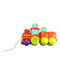 A Multicolour Cars Trucks Trains & Remote Control from Vtech in size 6-12M for neutral. (Back View)