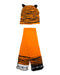 A Orange Scarves from Adidas in size 2T for boy. (Back View)