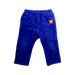 A Blue Casual Pants from Hot Biscuits Mikihouse in size 12-18M for boy. (Front View)