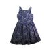 A Blue Sleeveless Dresses from Polo Ralph Lauren in size 6T for girl. (Front View)