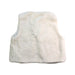 A White Outerwear Vests from Bonton in size 3T for girl. (Back View)