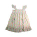 A Multicolour Sleeveless Dresses from Bonton in size 6T for girl. (Front View)