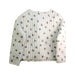 A Ivory Puffer/Quilted Jackets from Emile et Ida in size 6T for girl. (Back View)