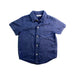 A Blue Short Sleeve Shirts from Janie & Jack in size 3T for boy. (Front View)