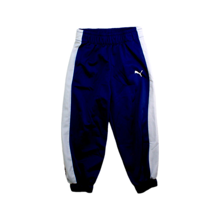 A Blue Sweatpants from Puma in size 4T for boy. (Front View)