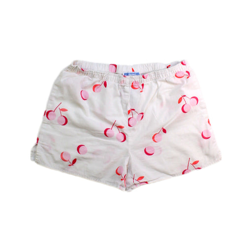 A White Shorts from Jacadi in size 6T for girl. (Front View)