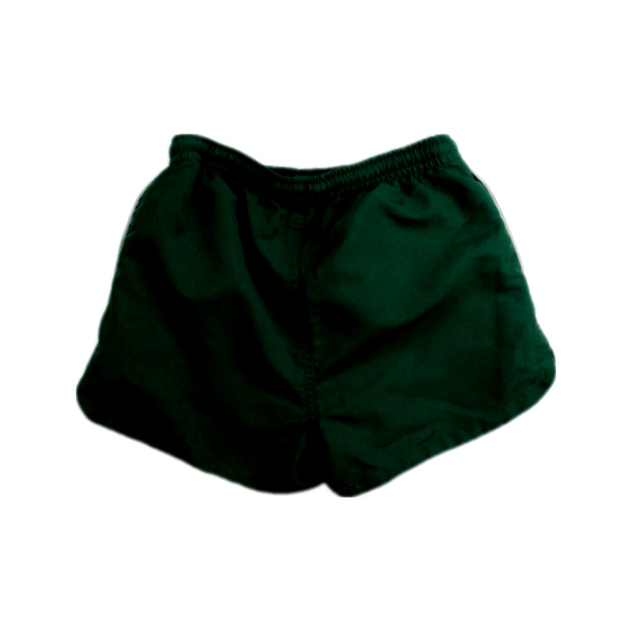 A Green Swim Shorts from Liewood in size 4T for boy. (Back View)