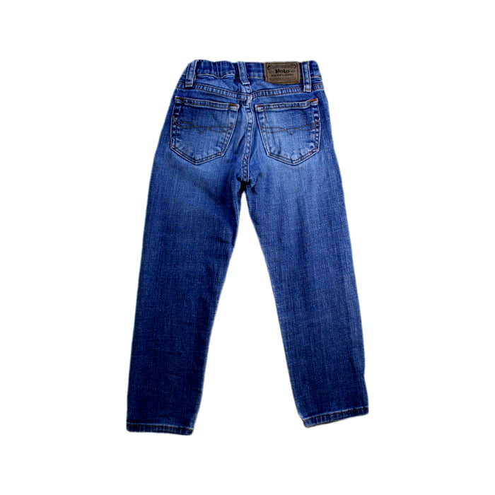 A Blue Jeans from Polo Ralph Lauren in size 4T for boy. (Back View)