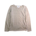 A Grey Long Sleeve Tops from Excuse My French in size 6T for girl. (Front View)