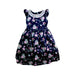 A Navy Sleeveless Dresses from Janie & Jack in size 7Y for girl. (Front View)