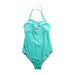 A Teal Swimsuits from Beachlife in size 6T for girl. (Front View)