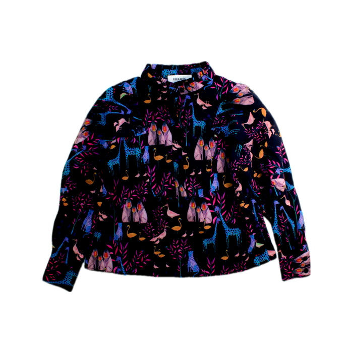 A Multicolour Long Sleeve Tops from Bora Aksu in size 5T for girl. (Front View)