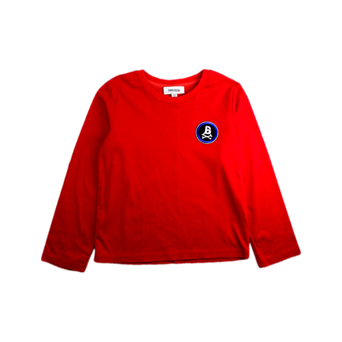 A Red Long Sleeve T Shirts from Bora Aksu in size 5T for neutral. (Front View)
