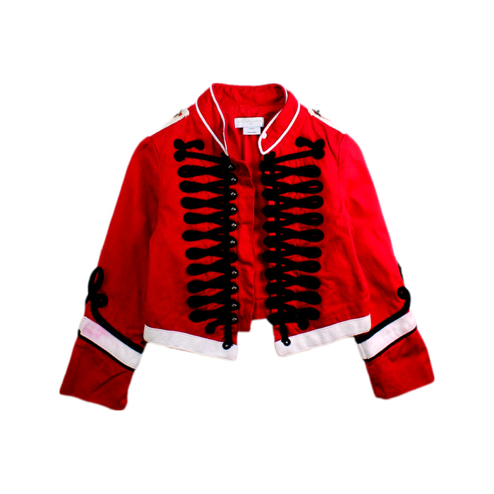 A Red Blazers from Stella McCartney in size 6T for girl. (Front View)