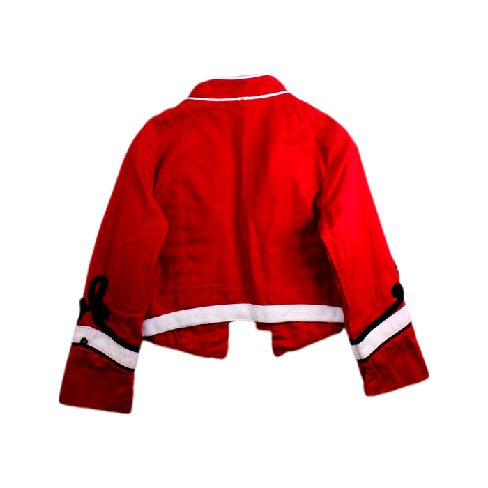 A Red Blazers from Stella McCartney in size 6T for girl. (Back View)