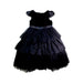 A Black Short Sleeve Dresses from Nicholas & Bears in size 4T for girl. (Back View)