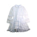A White Long Sleeve Dresses from Bora Aksu in size 4T for girl. (Front View)