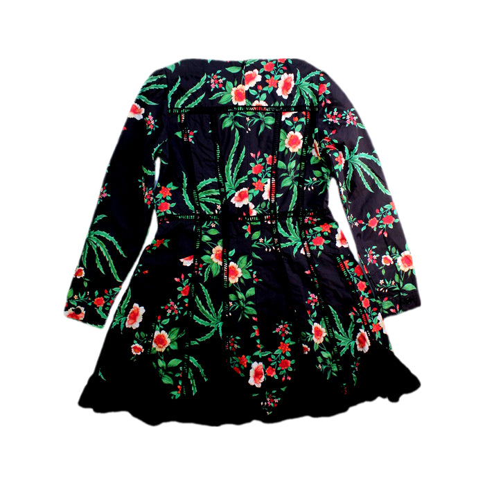 A Black Long Sleeve Dresses from Bora Aksu in size 5T for girl. (Back View)