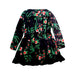 A Black Long Sleeve Dresses from Bora Aksu in size 5T for girl. (Back View)