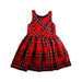 A Red Sleeveless Dresses from Polo Ralph Lauren in size 6T for girl. (Back View)