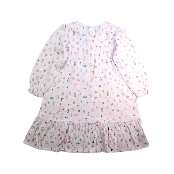 A Pink Nightgowns from Organic Mom in size 4T for girl. (Back View)