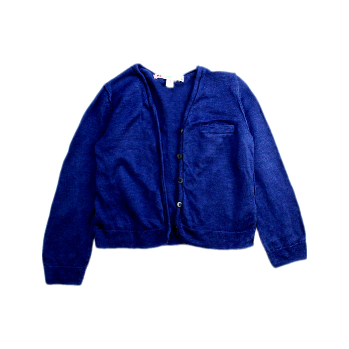 A Blue Cardigans from Bonpoint in size 2T for boy. (Front View)