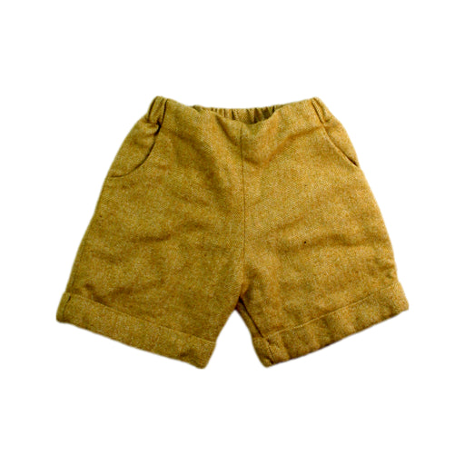 A Brown Shorts from Pepa London in size 3T for boy. (Front View)